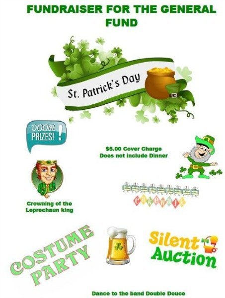 st. patrick's day costume party poster